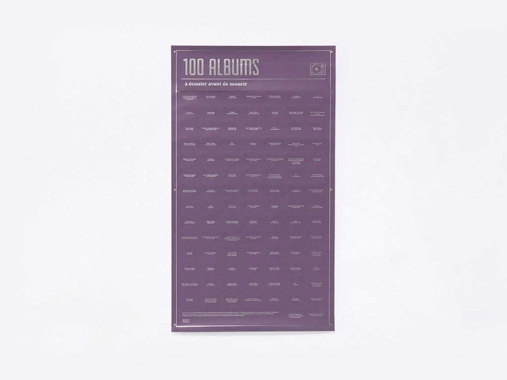 Doiy - Poster 100 Albums À Écouter Avant De Mourir