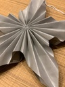 House Doctor - Etoile grise, Ornaments, star, Grey, h : 25 cm