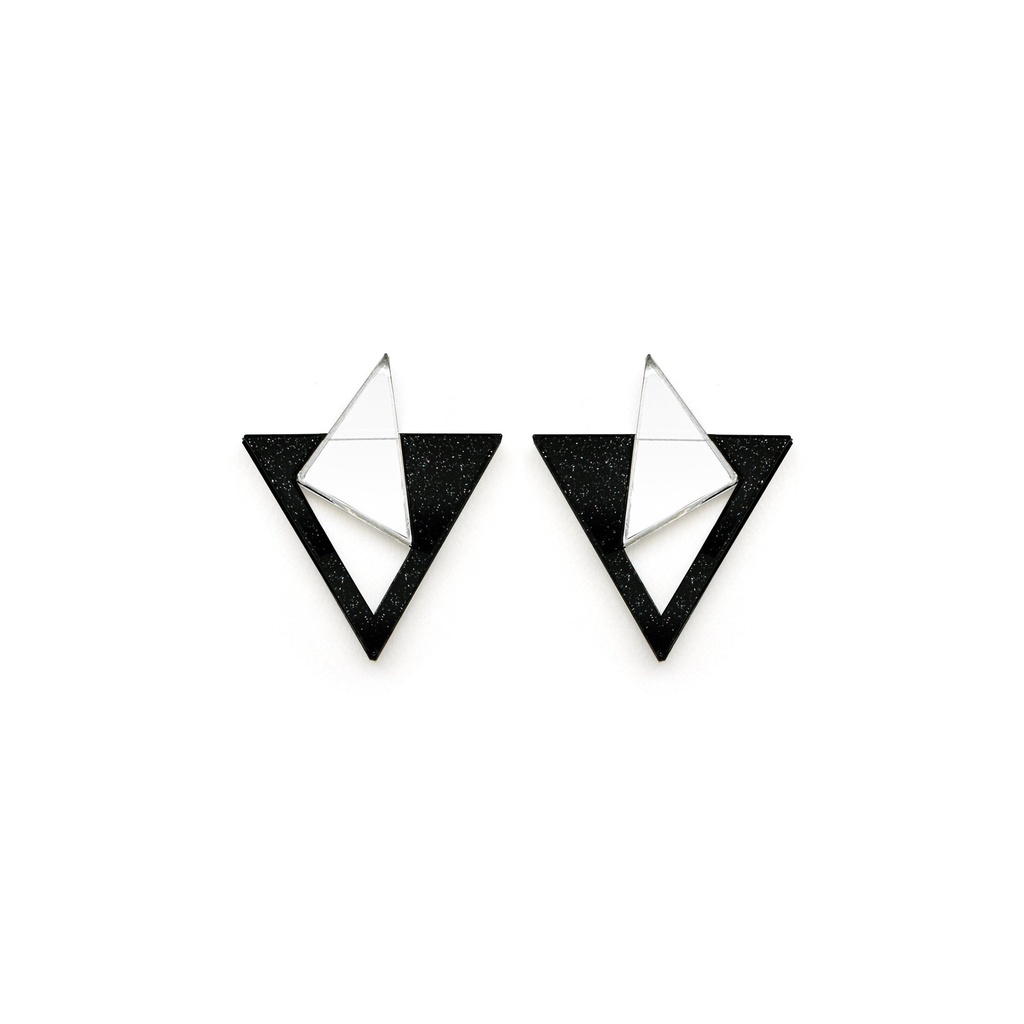 Tellmee - Boucle d'Oreille Prisme Mini