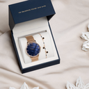 AMALYS - Coffret Montre MANON + Bracelet Rose Gold
