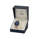AMALYS - Coffret Montre MANON + Bracelet Rose Gold