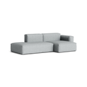 HAY - Canapé MAGS SOFT LOW armrest Sofa COMBINAISON 3 - Tissu SteelcutTrio Light Grey