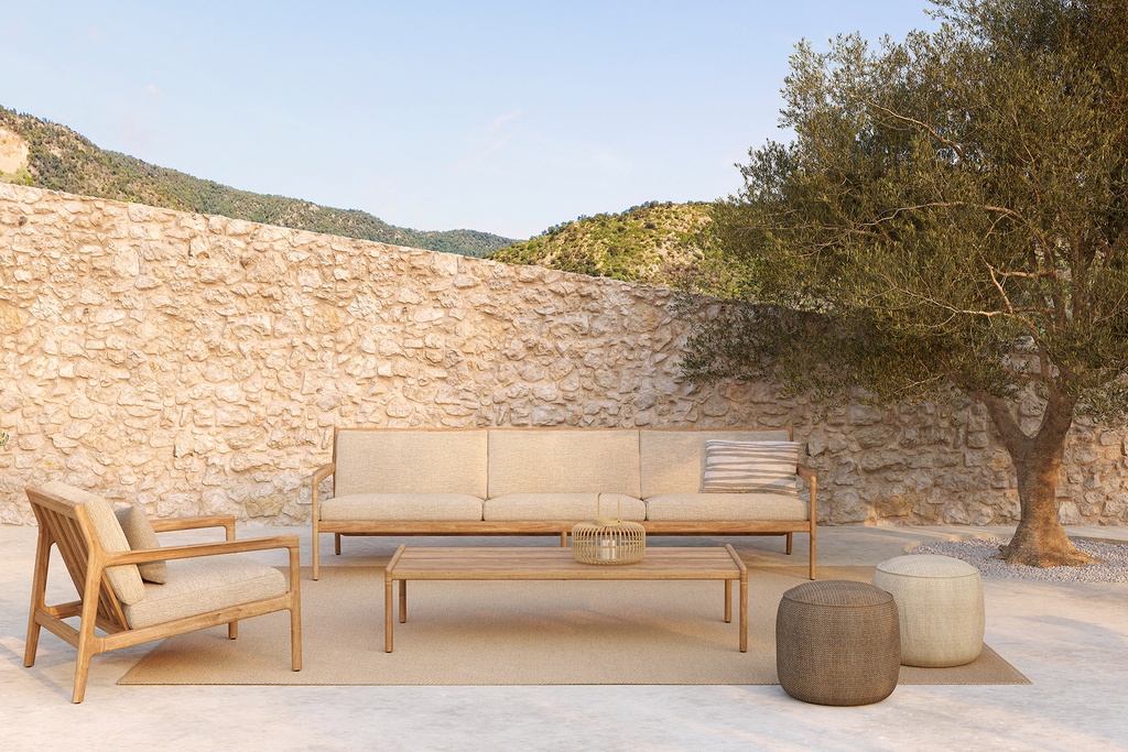 ETHNICRAFT - Pouf Outdoor DONUT Ø50xH40cm