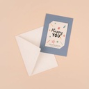 LA FABRIQUE A SACHETS - Carte support à sachet avec enveloppe