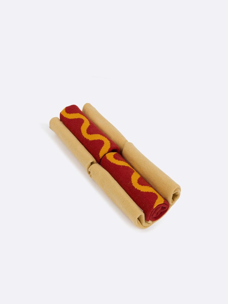 EAT MY SOCKS - Chaussettes HOT DOG