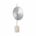 BLOMUS - LAMURA Miroir sur pied en marbre Blanc