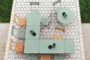 FERMOB - Table pliante 97x57cm BISTRO