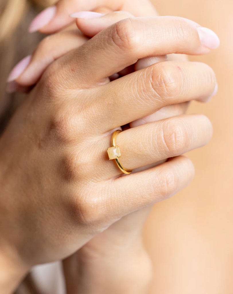 DIDYMA - Bague ATHENA Yellow (TOPAZ)