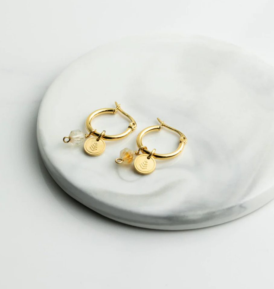 DIDYMA - Boucles d'oreilles AFTI Gold Yellow