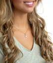 DIDYMA - Collier IRINI Gold GREEN
