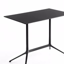 KRISTALIA - Table ELEPHANT Fenix Noir/Alu Noir