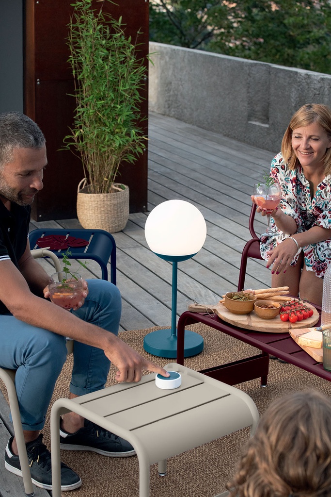 FERMOB - Interrupteur LUDO pour luminaire Nomade (Hoop, Mooon H134 & Inouï) CARBONE
