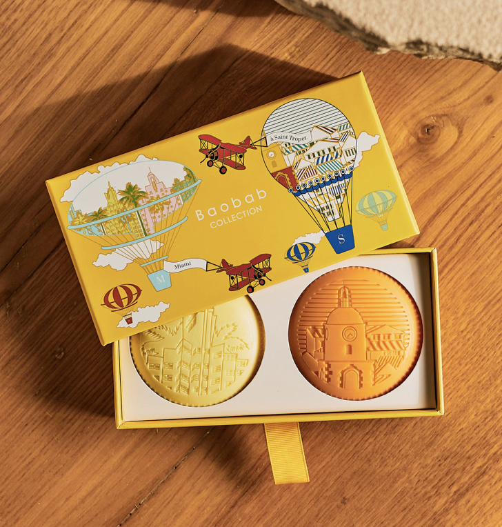BAOBAB - Coffret Duo Savon solide MIAMI & SAINT-TROPEZ