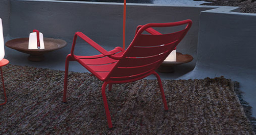 FERMOB - Fauteuil bas LUXEMBOURG
