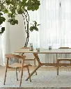 ETHNICRAFT Table X Chene 200cm Lifestyle Lateral.webp