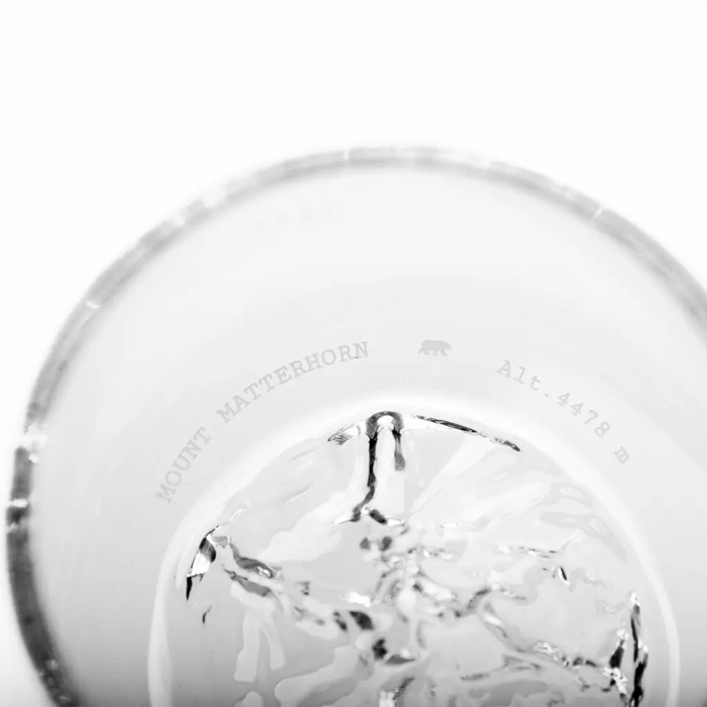 ALASKAN MAKET Verres Topo GRAND CANYON et MATTERHORN détail Matterhorn.webp