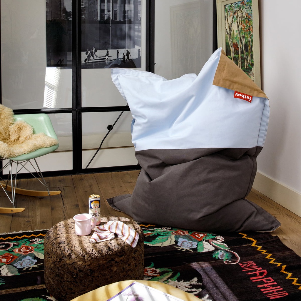 FATBOY - Pouf Original SLIM TEDDY (Polar)