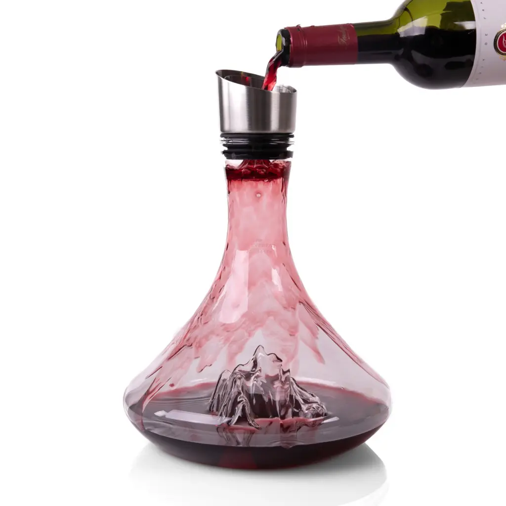 ALASKAN MAKER Carafe decanter MONT EVEREST Versement Bouteille.webp