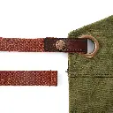 ALASKAN MAKER Tablier 690 Olive Details Attaches Cuir.webp