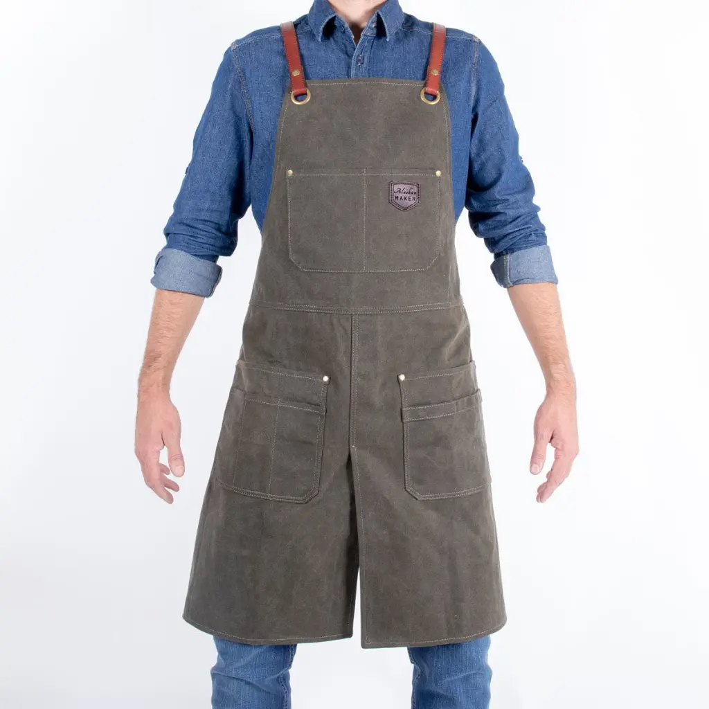 ALASKAN MAKER Tablier 690 Olive Mannequin.webp