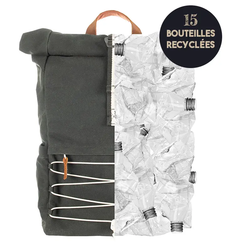 ALASKAN MAKER Sac KENAI Bleu Recyclage.webp