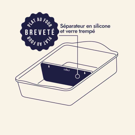 COOKUT - L'incroyable plat au four ajustable