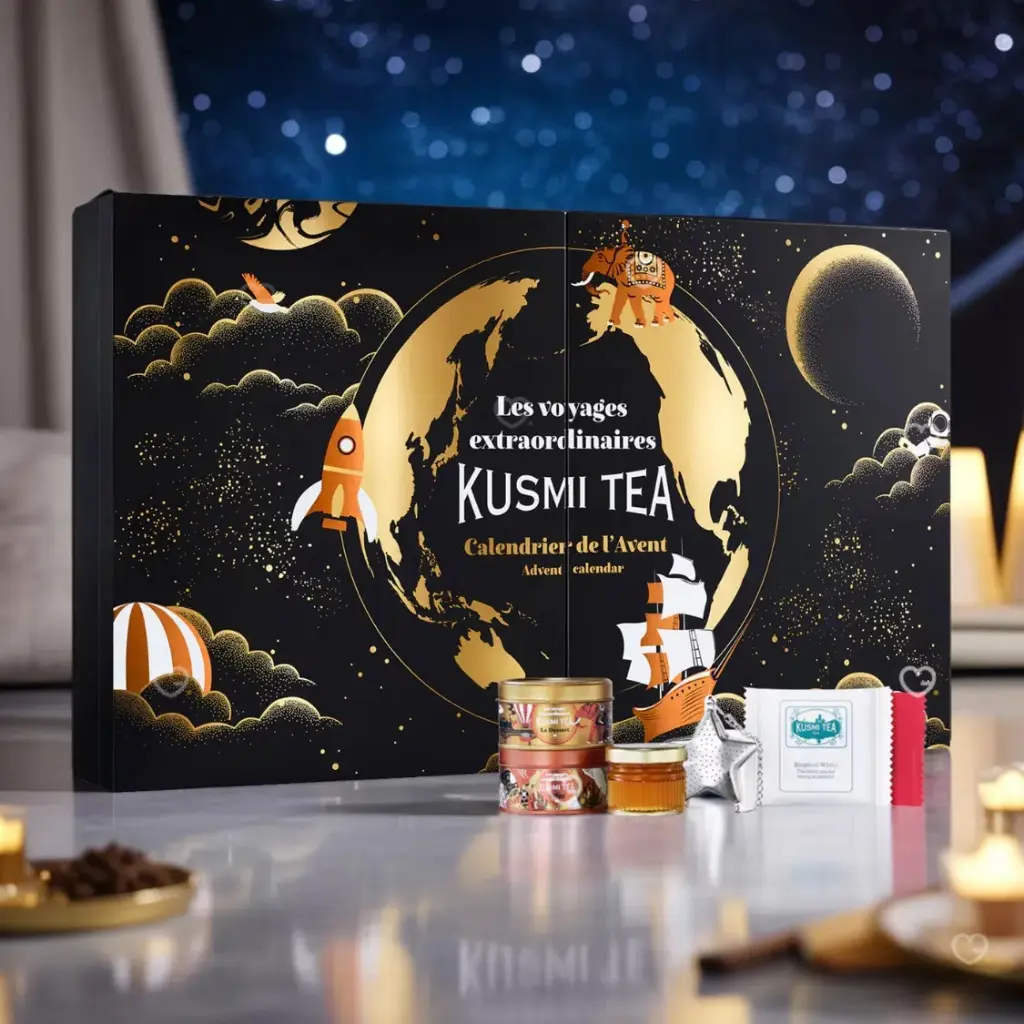 KUSMI TEA Calendrier de l avent 2025 Lifestyle interieur.webp