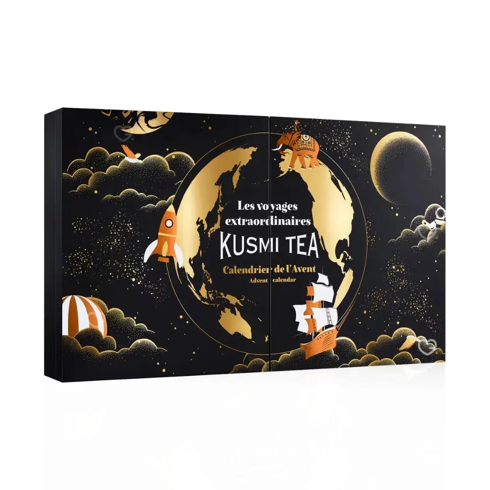 KUSMI TEA Calendrier de l avent 2025 Recto.webp