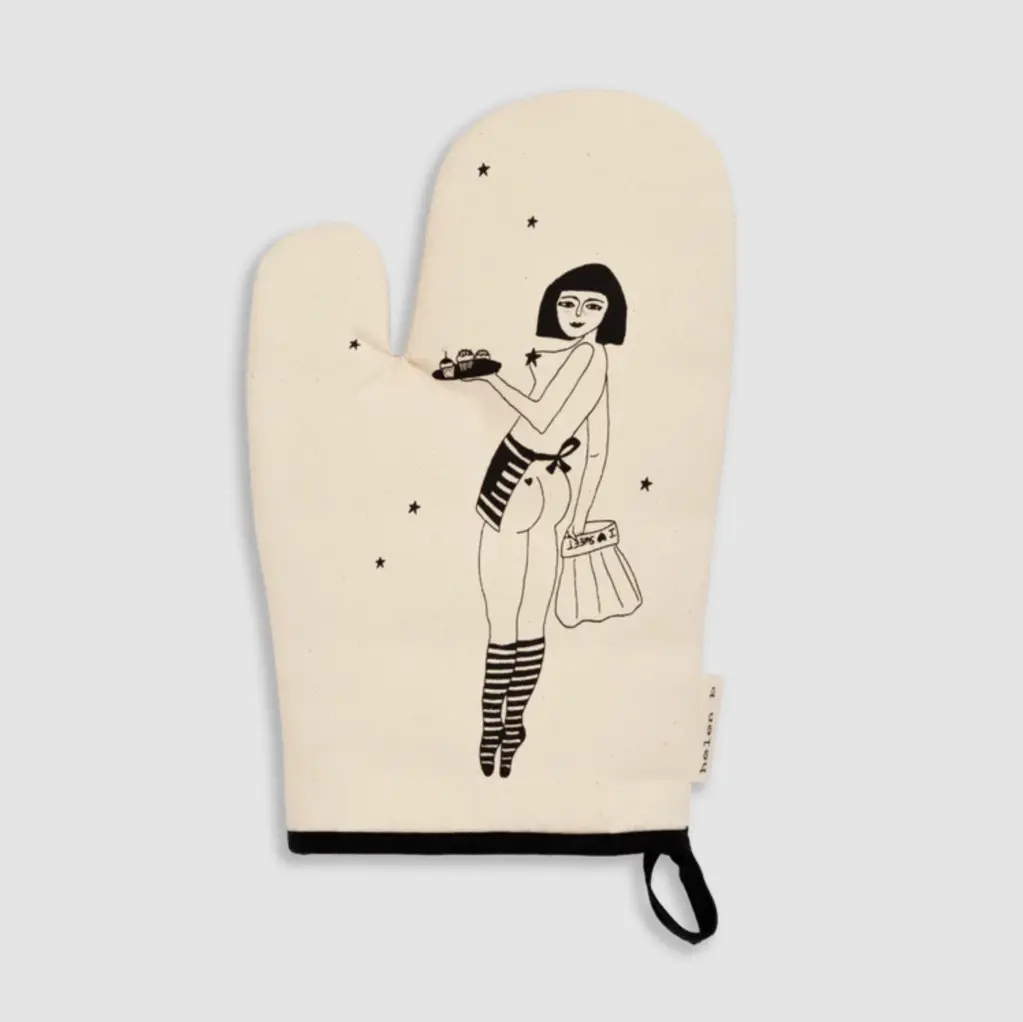 HELEN B Oven Mitt PIN UP GIRL recto.webp