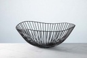 SERAX - Panier à Fruits CESIRA Ø39xH13cm NOIR