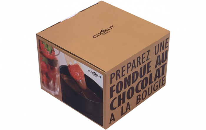 COOKUT - Set fondue au chocolat à la bougie