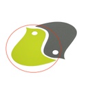 FERMOB - Dessous de Plat OISEAU SEUL Verveine