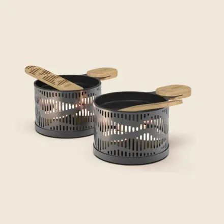 COOKUT - Coffret Raclette à la bougie scintillante (set de 2).webp