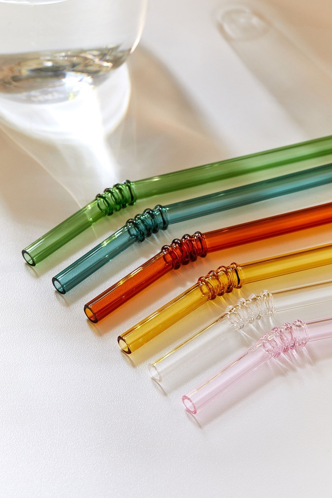 HAY - Pailles SIP SWIRL Straws (Pack de 6)