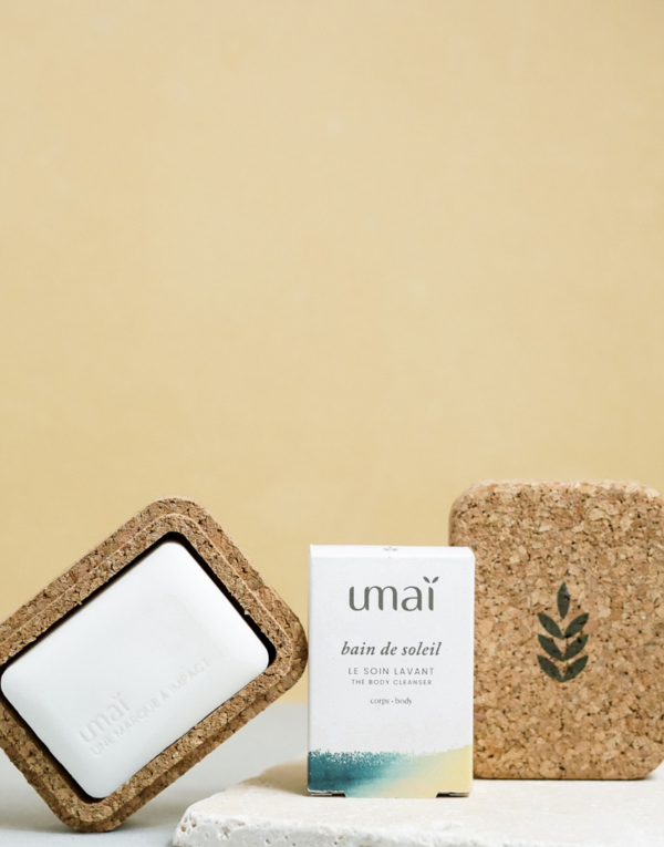UMAÏ - Soin Lavant SOLIDE 75g BAIN DE SOLEIL