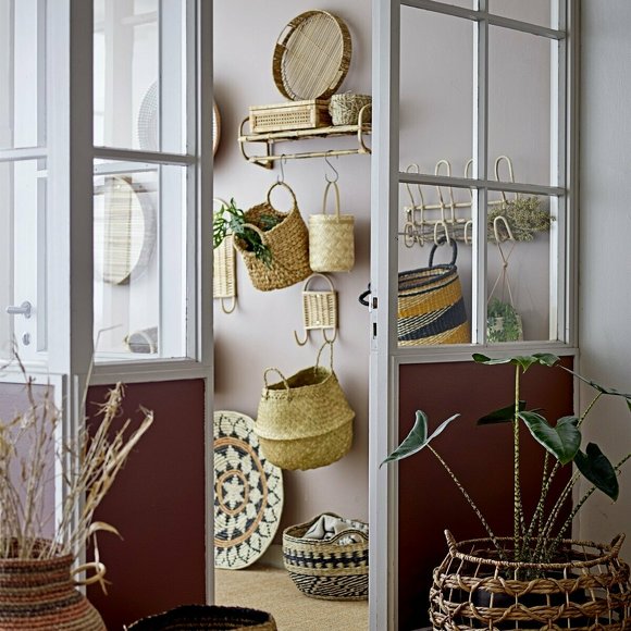 BLOOMINGVILLE - Panier BASKET Nature Bamboo