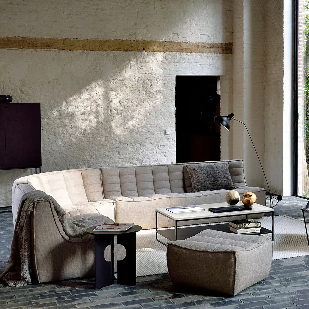 ETHNICRAFT Pouf N701 Ecru.webp