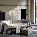 ETHNICRAFT Pouf N701 Ecru.webp