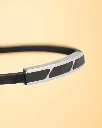 GEMINI bracelet STELLA Black Silver details.webp