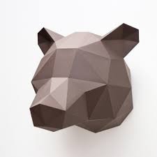 ASSEMBLI - Trophée papier OURS / BEAR