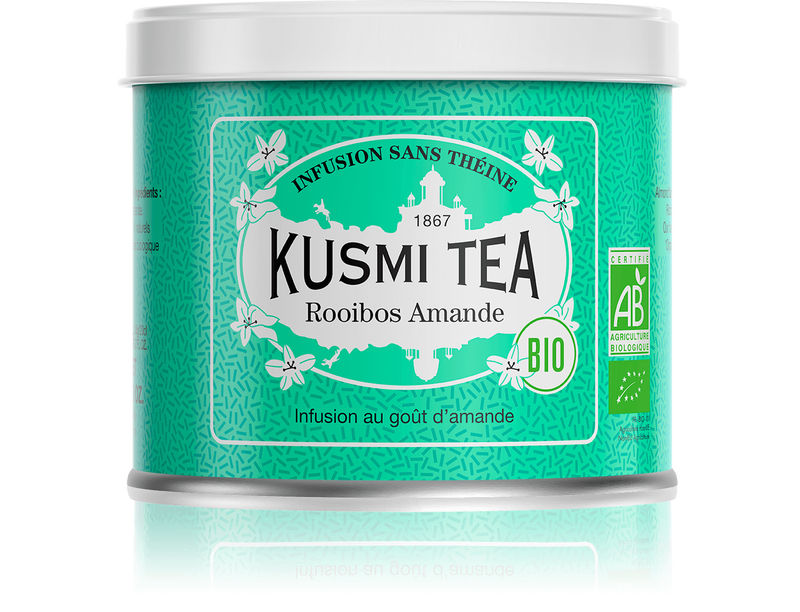 KUSMI TEA - ROOIBOS AMANDE Bio Infusion (boite 100g)