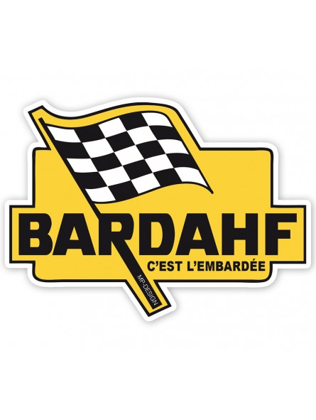 MP DESIGN - Autocollant "Bardahf"