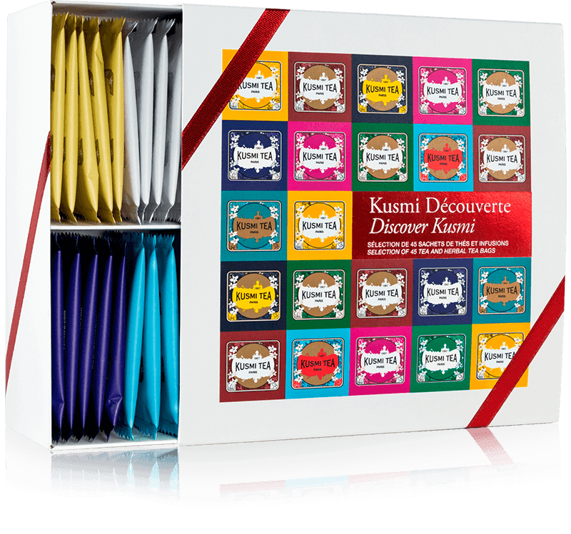 KUSMI TEA - Coffret DECOUVERTE (45 sachets)