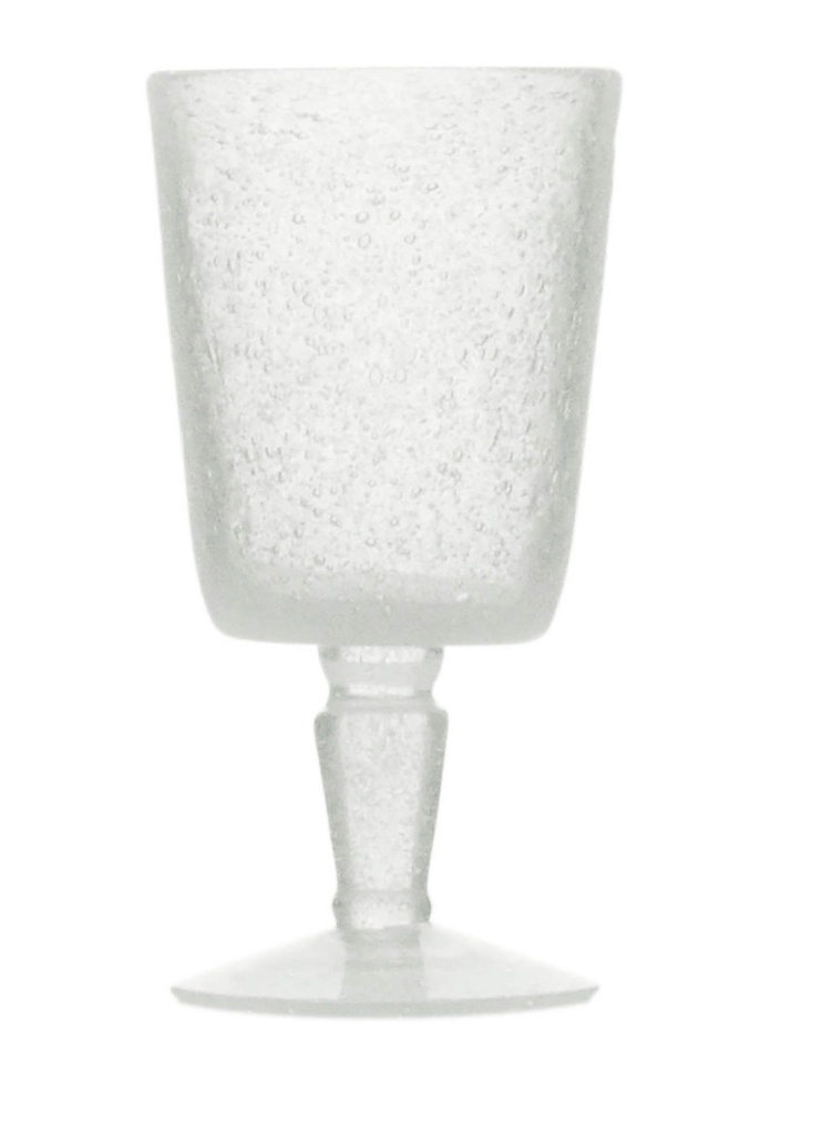 MEMENTO - Verre soufflé sur pied GOBLET Verre à vin Transparent