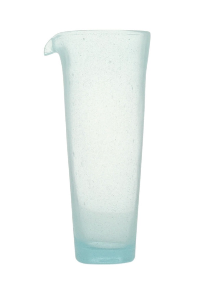 MEMENTO - Carafe verre soufflé LINEA BALY Jug LIGHT BLUE
