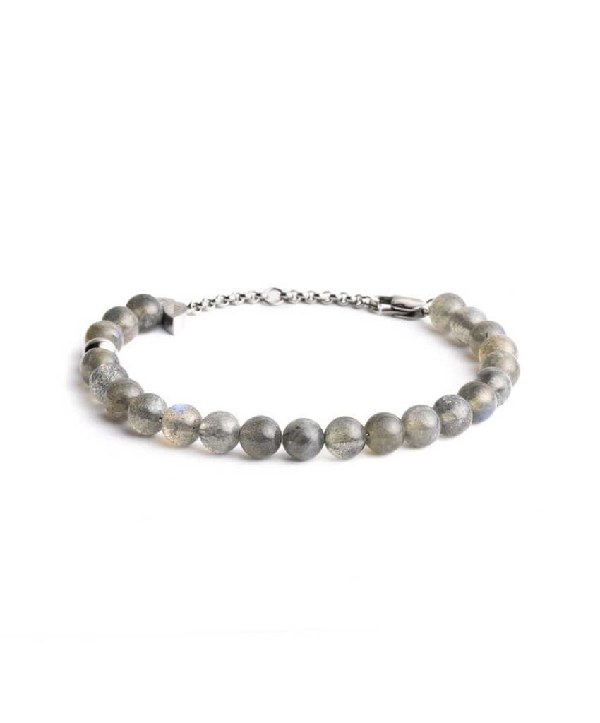 DIDYMA - Bracelet MALIA Grey (LEPIDOLITE)