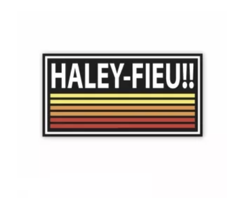 MP DESIGN - Autocollant "Haley Fieu"