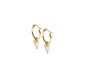 DIDYMA - Boucles d'oreilles AFTI Gold YELLOW