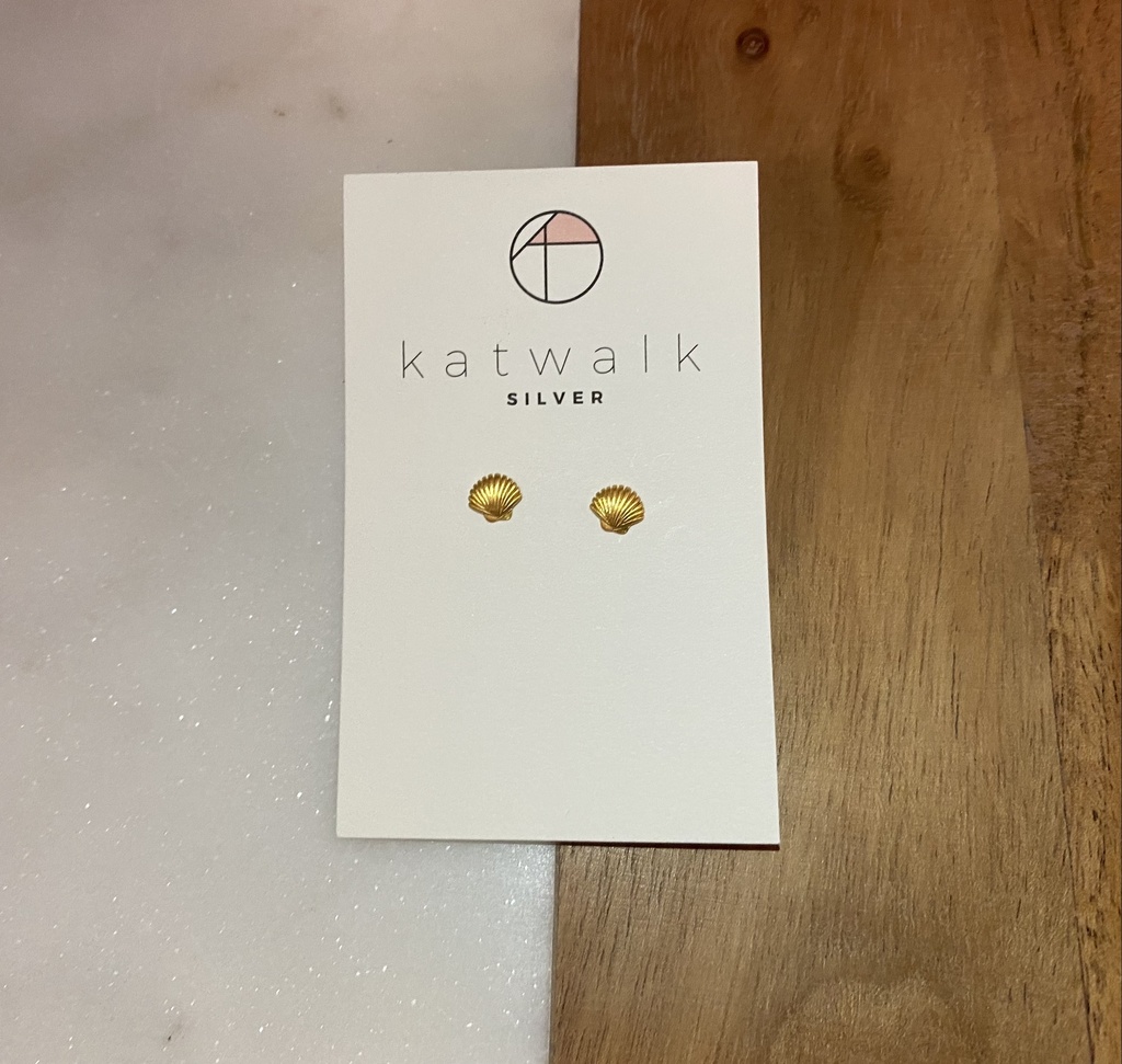 KATWALK - Boucles d'oreilles DORÉ Arielle