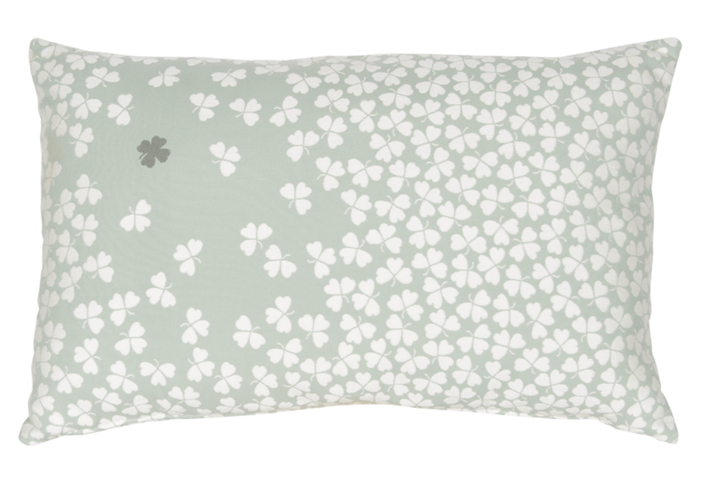 FERMOB - Coussin Outdoor TREFLE 68x44cm MENTHE GLACIALE